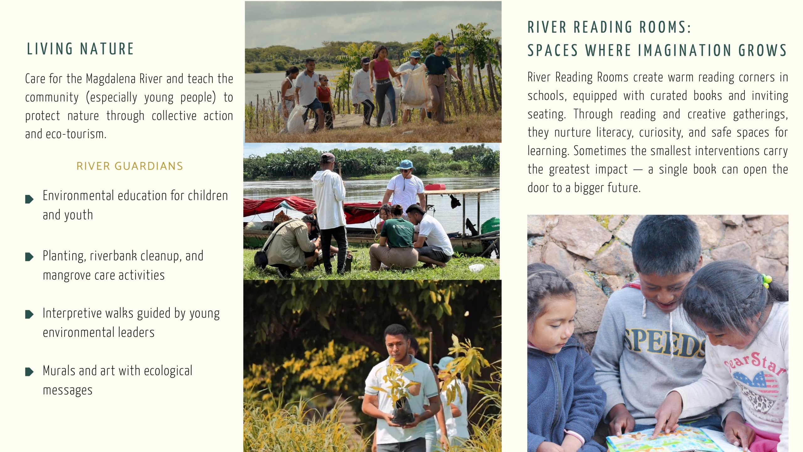 Living Nature y Lectura